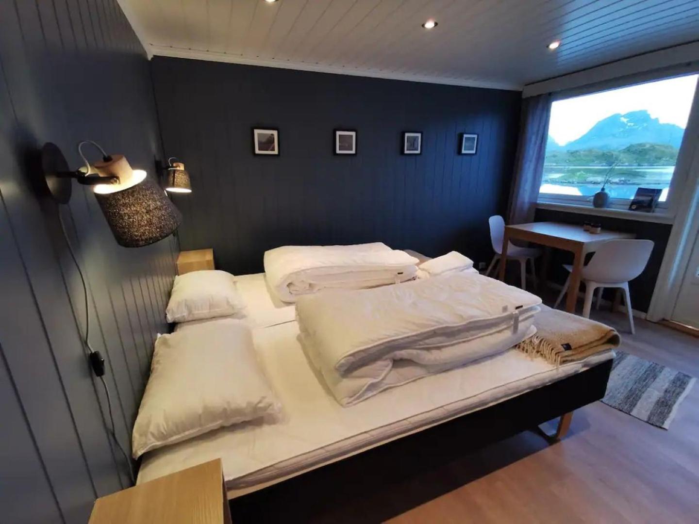 Panoramic Seaview Cabin For Two Persons By The Sea Hovdan Экстерьер фото